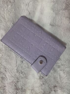 Steve Madden Lavender Embossed Wallet